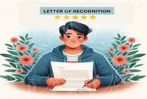 Letter of Recognition